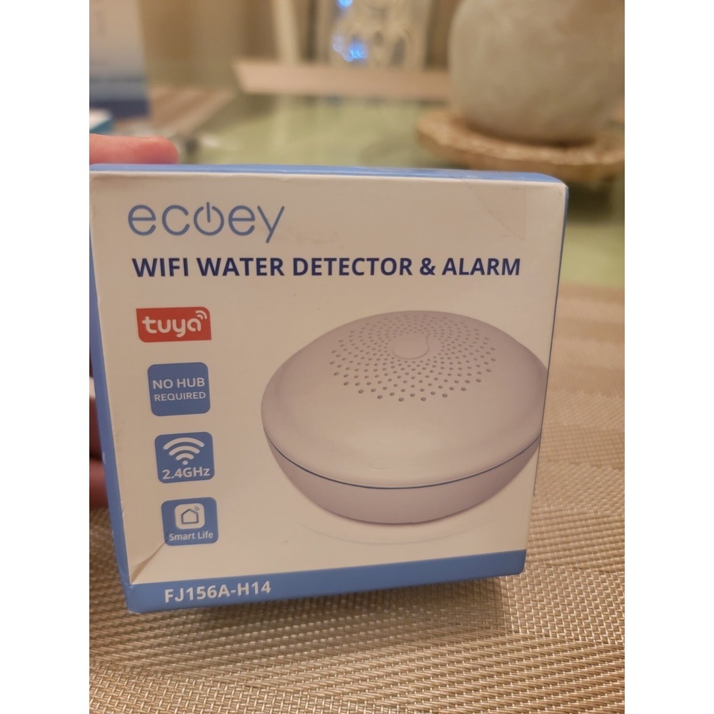 Ecoey WIFI Water Detector and Alarm 2.4GHz